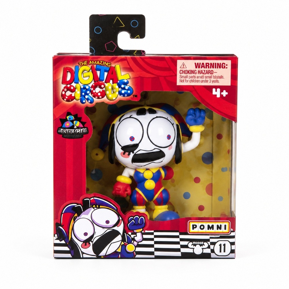 The Amazing Digital Circus Pomni Vinyl Figure #11 Abstracted NEW NIB 4 Inches